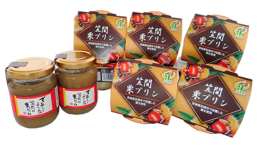 笠間の栗ジャム・栗プリン